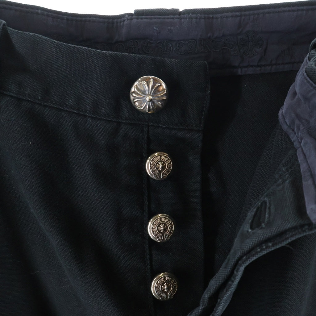 CHROME HEARTS(クロムハーツ) CARPENTER DOUBLE KNEE カーペンターロングパンツ ブラック