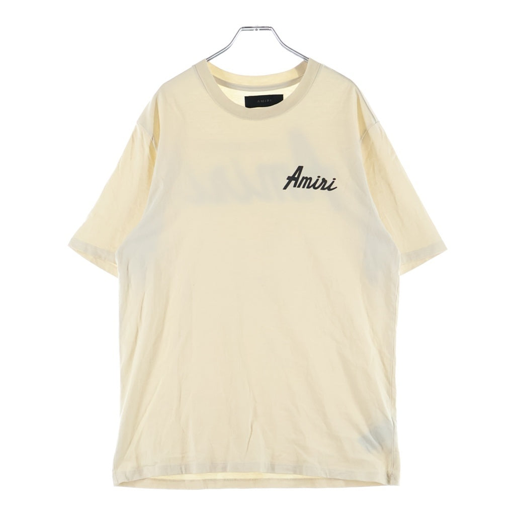 AMIRI(アミリ) CITY COTTON TEE シティ コットン 半袖Tシャツ カットソー アイボリー SRAMJYTE1146SMRBC00