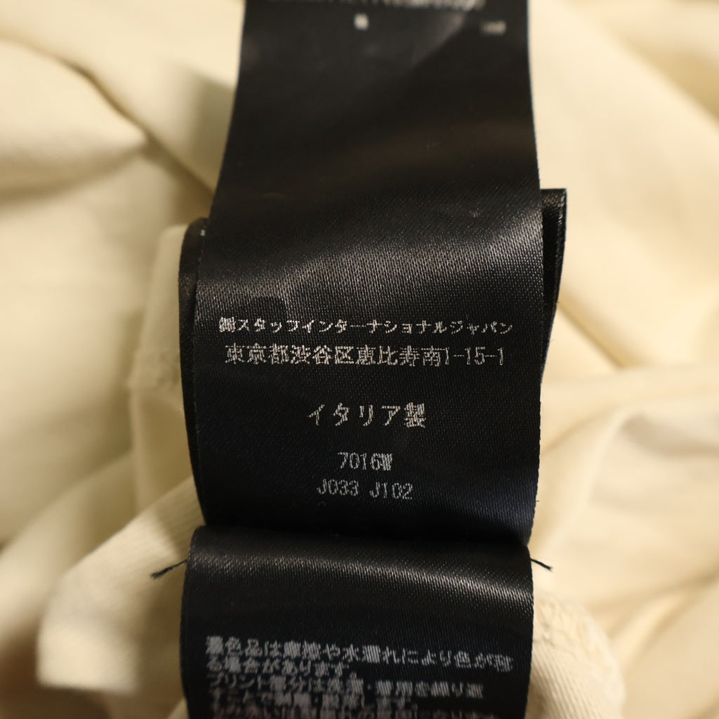 AMIRI(アミリ) CITY COTTON TEE シティ コットン 半袖Tシャツ カットソー アイボリー SRAMJYTE1146SMRBC00