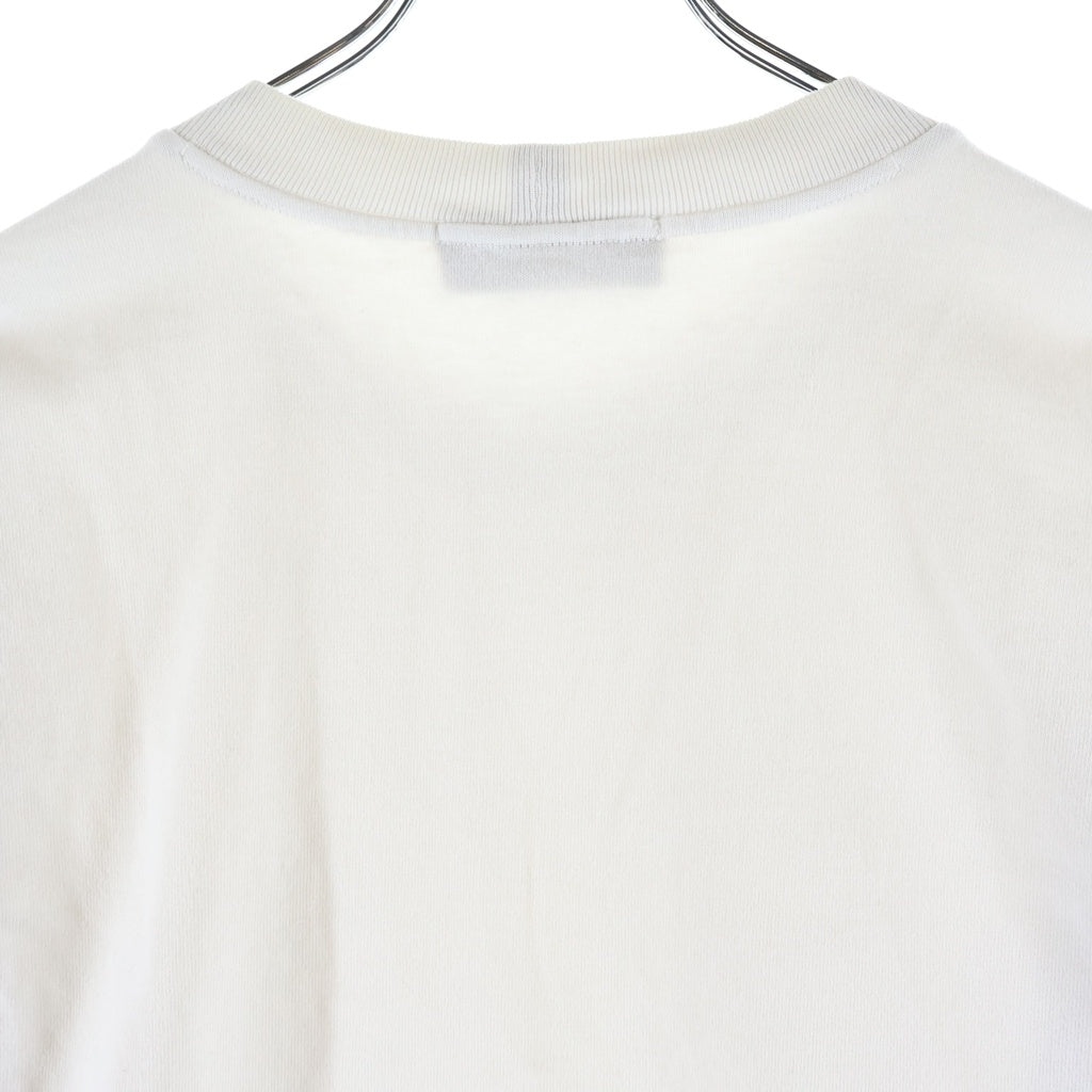 STONE ISLAND(ストーンアイランド) GARMENT DYED ガーメントダイ ワッペンロゴ付き クルーネック スウェットトレーナー ホワイト 791563750