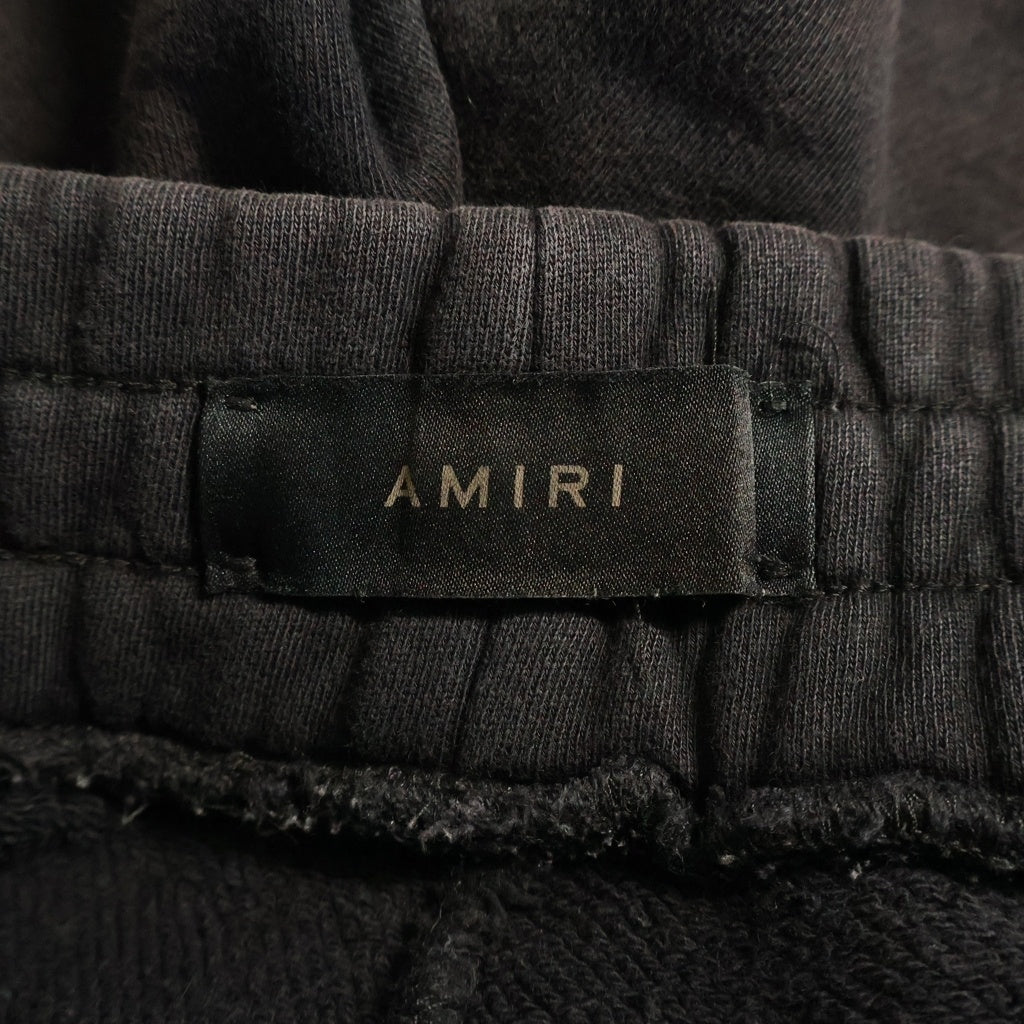 AMIRI(アミリ) MA CORE LOGO JOGGER ロゴ スウェットジョガーパンツ ブラック PXMJS003001