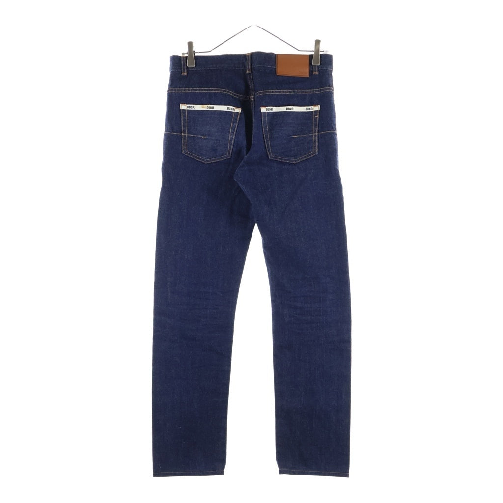 DIOR(ディオール) SLIM ボタンフライ リジッド デニムパンツ ジーンズ インディゴ 013D001AY978