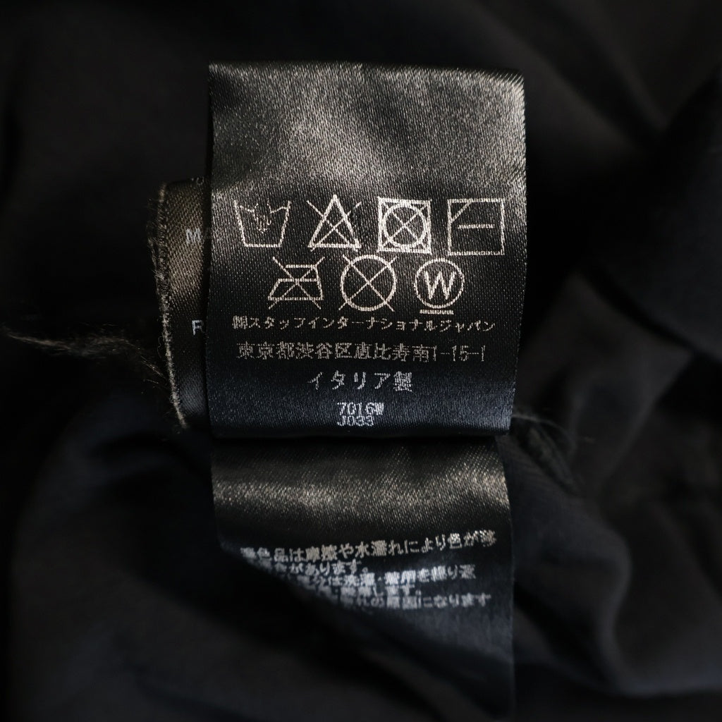AMIRI(アミリ) 24SS MAロゴプリント 半袖Tシャツ カットソー ブラック SRAMJYTE1032SMRBC011