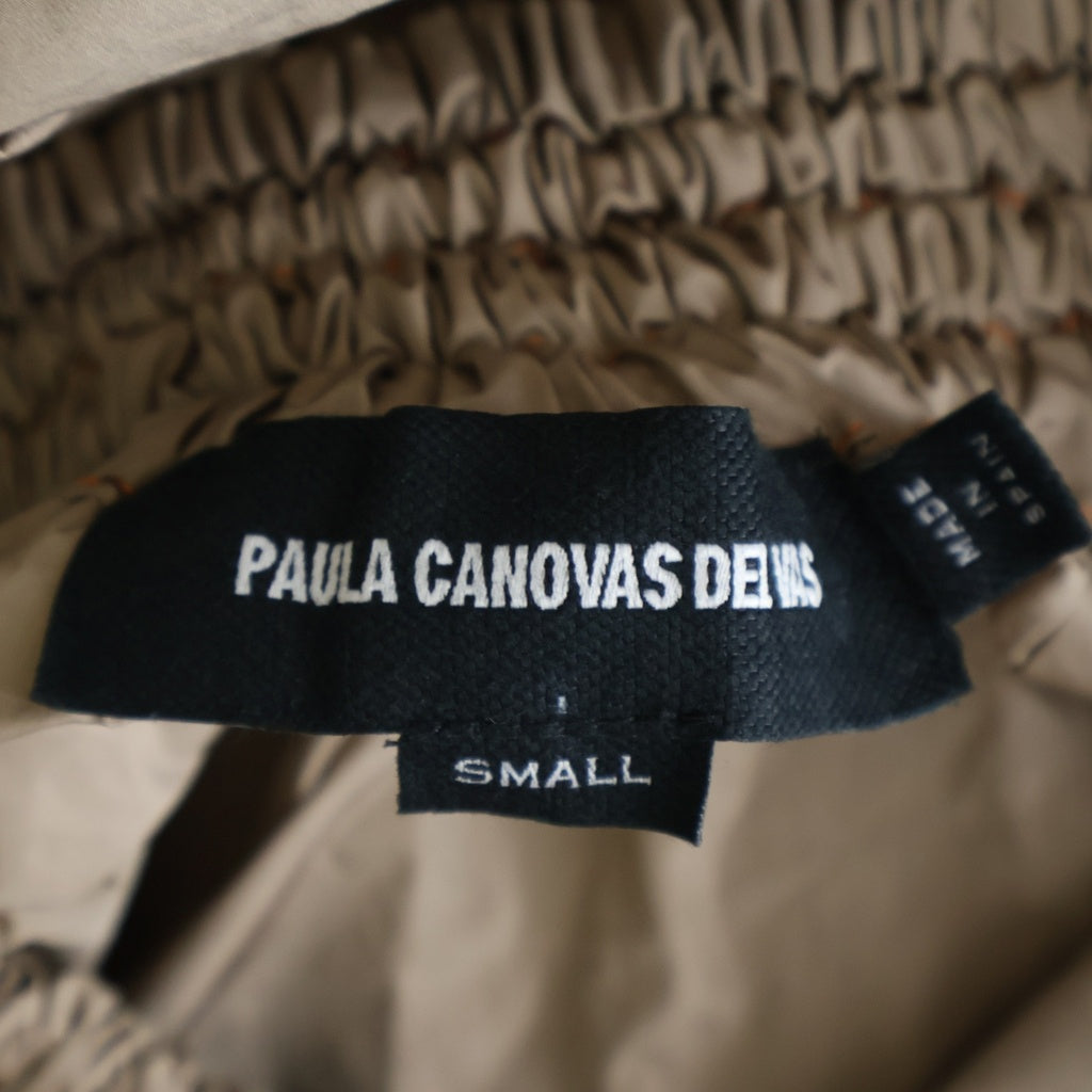 NO BRAND(ノーブランド) PAULA CANOVAS DEL VAS Parachute Skirt パウラカノヴァスデルヴァス パラシュートスカートブラウン レディース