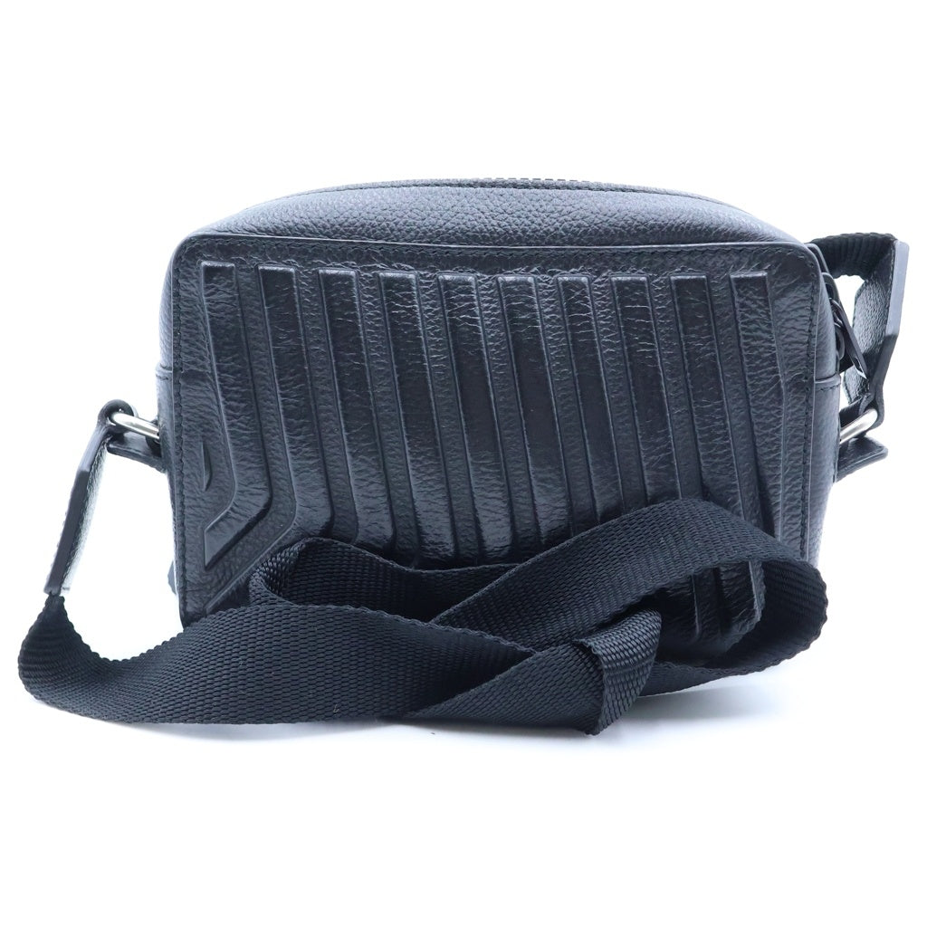 BALENCIAGA(バレンシアガ) CAR CAMERA BAG カー レザーショルダーカメラバック ブラック 693542