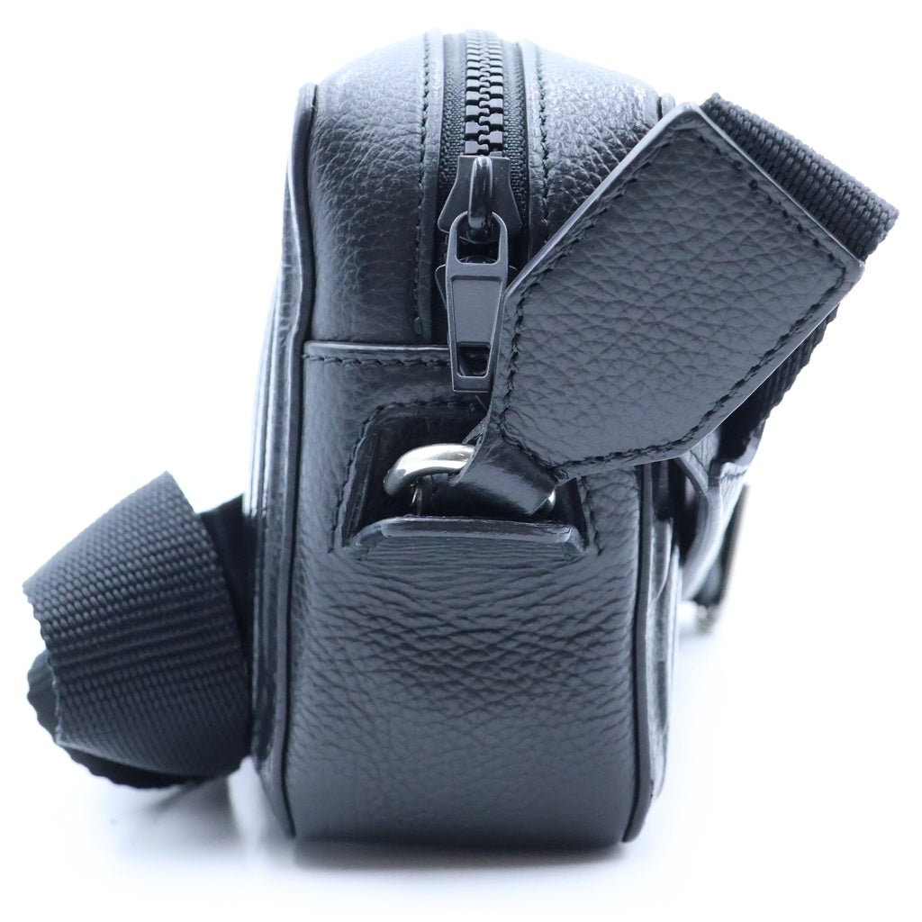 BALENCIAGA(バレンシアガ) CAR CAMERA BAG カー レザーショルダーカメラバック ブラック 693542