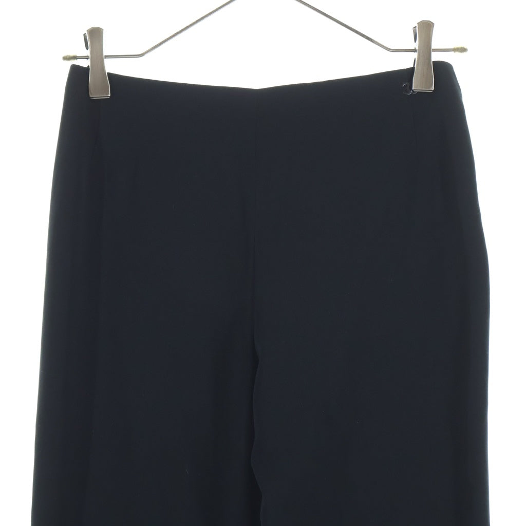 CHANEL(シャネル) STRAIGHT PANTS ストレートパンツ スラックス ブラック P16707V06371 レディース