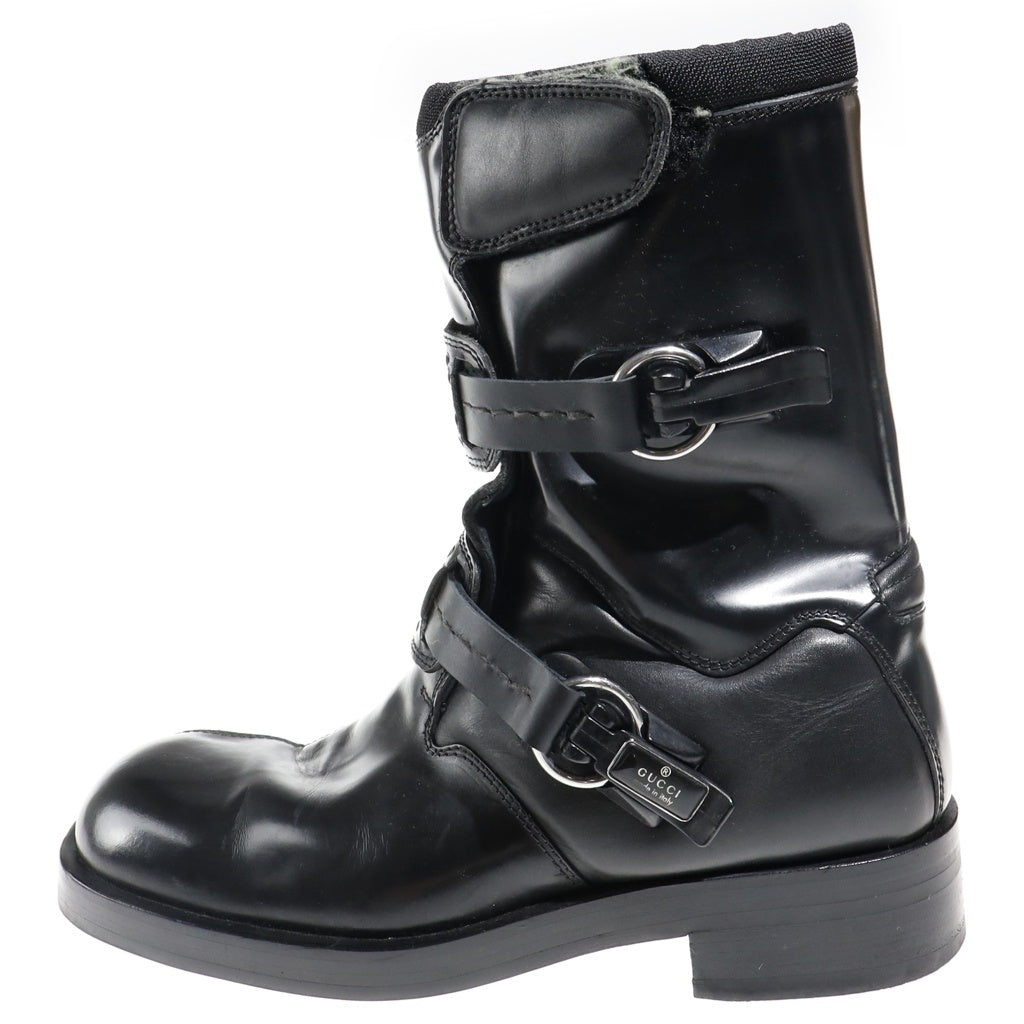 GUCCI(グッチ) 99AW TOMFORD ASTRO MOTO BOOTS トムフォード期 アストロ モトブーツ ブラック 114 0175