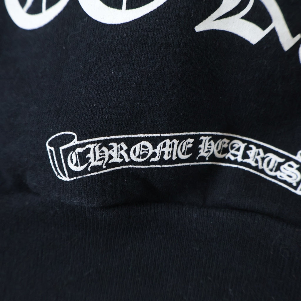 CHROME HEARTS(クロムハーツ) SWTSHRT HD ZIP 東京限定 バックホースシュープリント ジップアップパーカー ブラック