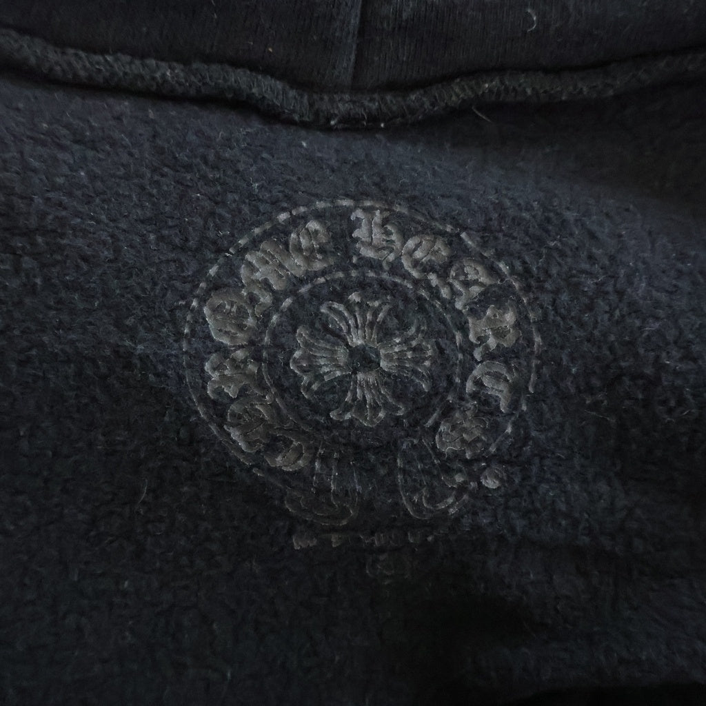 CHROME HEARTS(クロムハーツ) SWTSHRT HD ZIP 東京限定 バックホースシュープリント ジップアップパーカー ブラック
