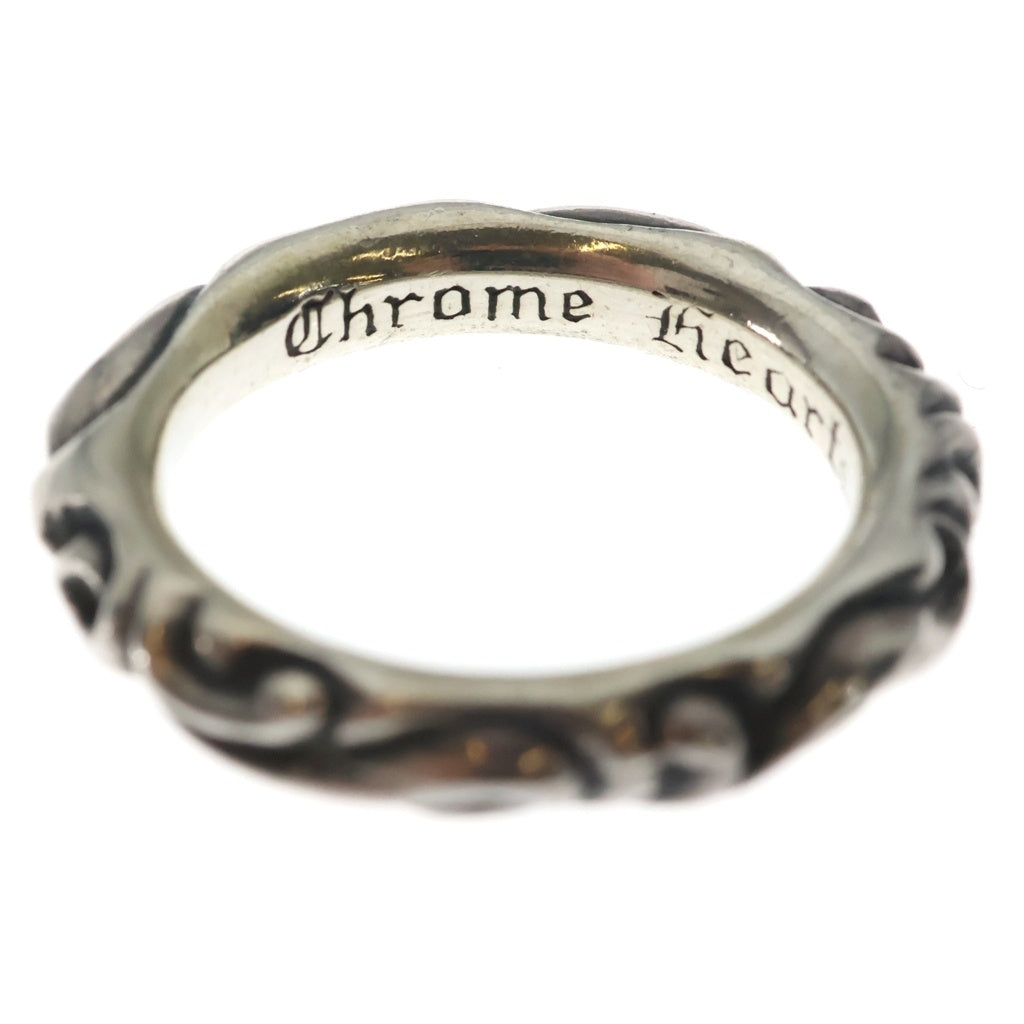 CHROME HEARTS(クロムハーツ) SCRL BAND スクロールバンド リング シルバー BCA351