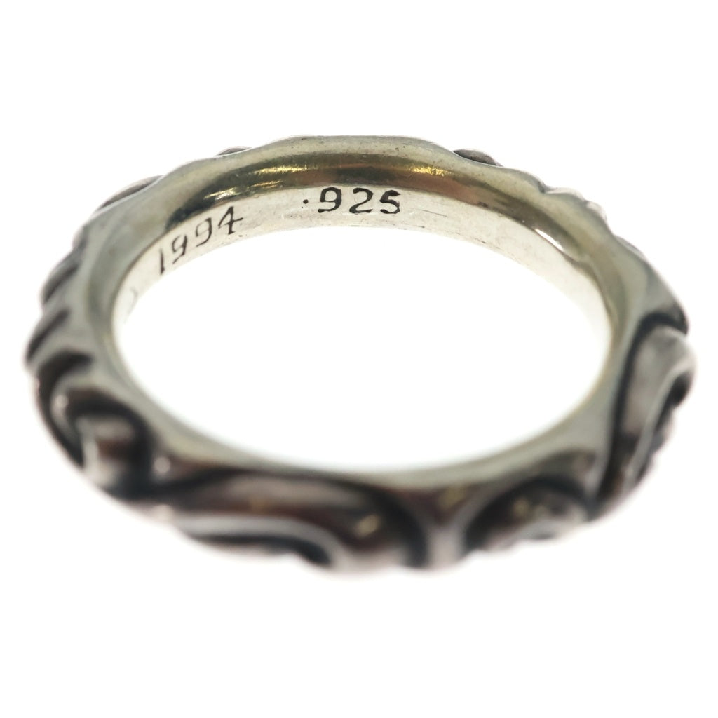 CHROME HEARTS(クロムハーツ) SCRL BAND スクロールバンド リング シルバー BCA351