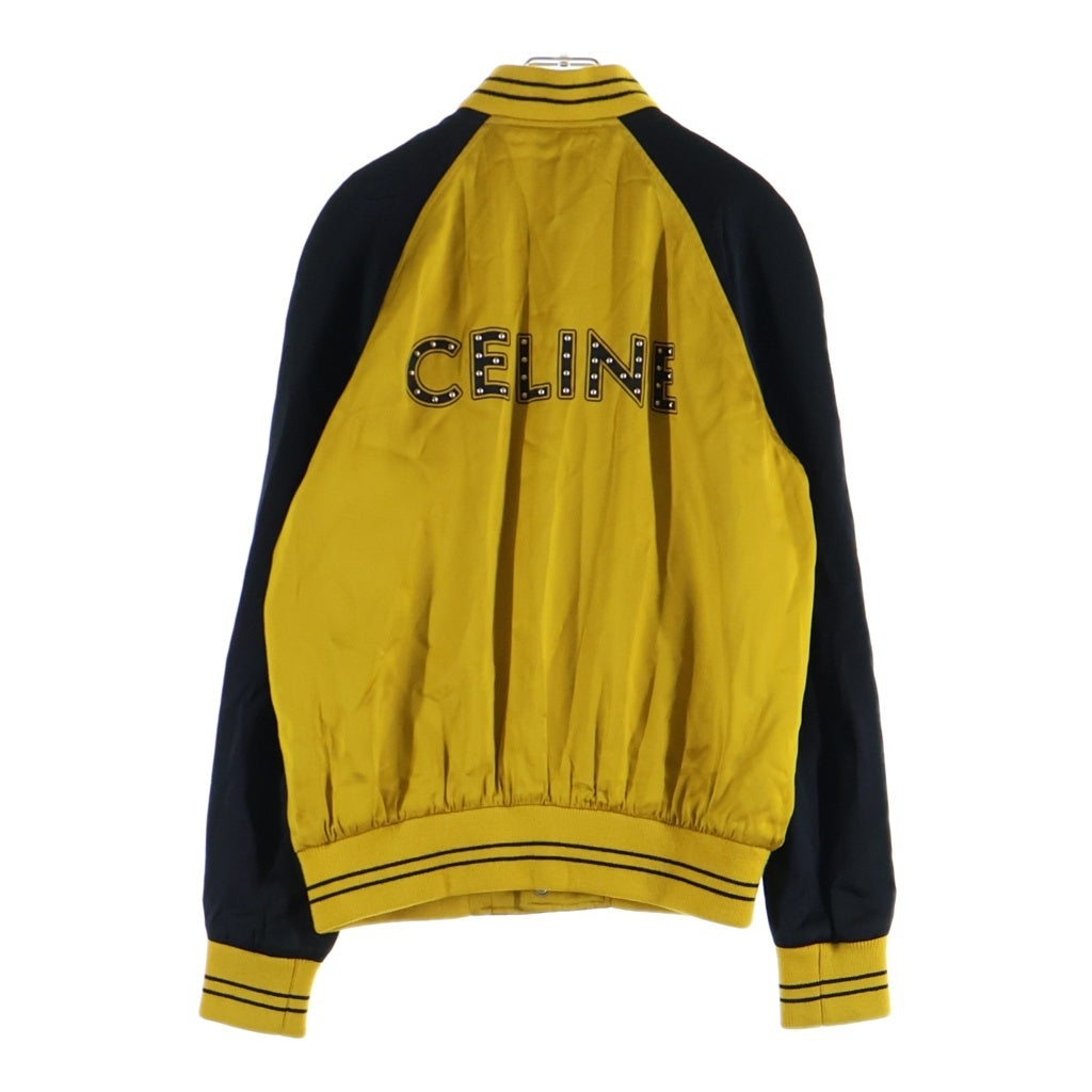 CELINE(セリーヌ) THE DANCING KID TEDDY JACKET ザ ダンシング キッド テディジャケット ブラック/イエロー 2V87C851C