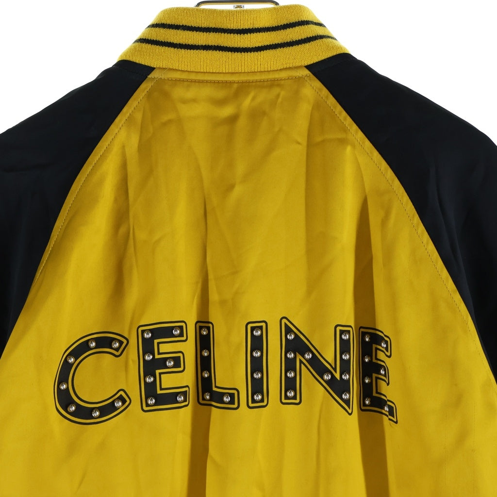 CELINE(セリーヌ) THE DANCING KID TEDDY JACKET ザ ダンシング キッド テディジャケット ブラック/イエロー 2V87C851C
