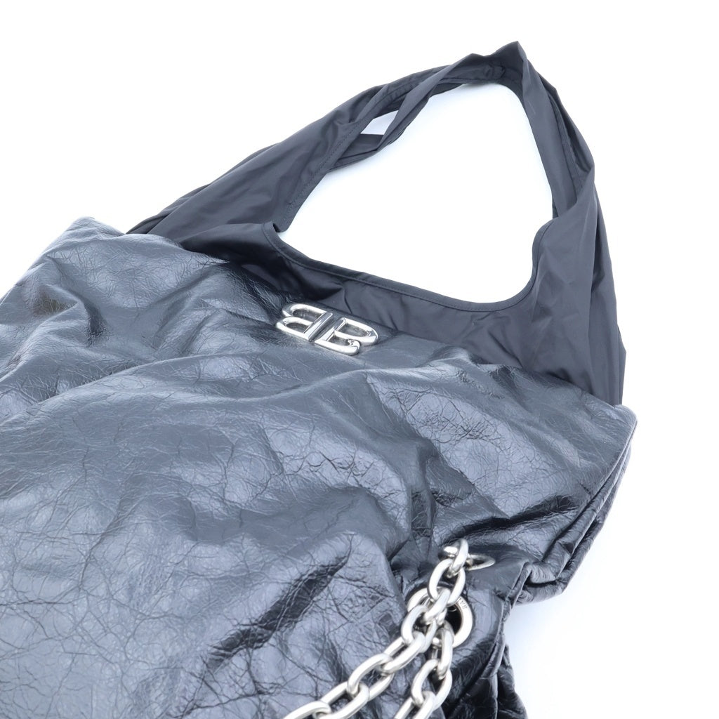 BALENCIAGA(バレンシアガ) MONACO LARGE CHAIN SHOULDER BAG モナコ ラージ チェーンショルダーバッグ ブラック 791835