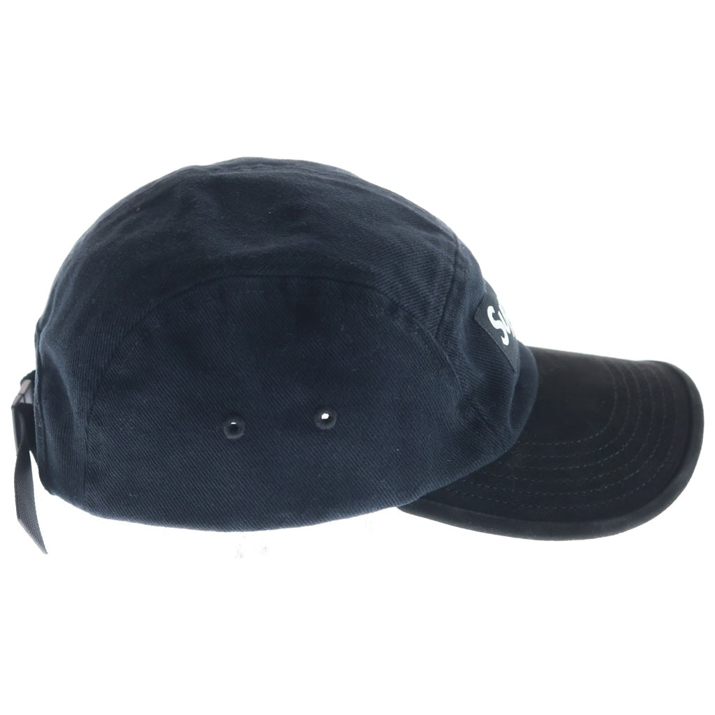 SUPREME(シュプリーム) 24SS Washed Chino Twill Camp Cap ウォッシュド チノ ツイル キャンプ キャップ ブラック