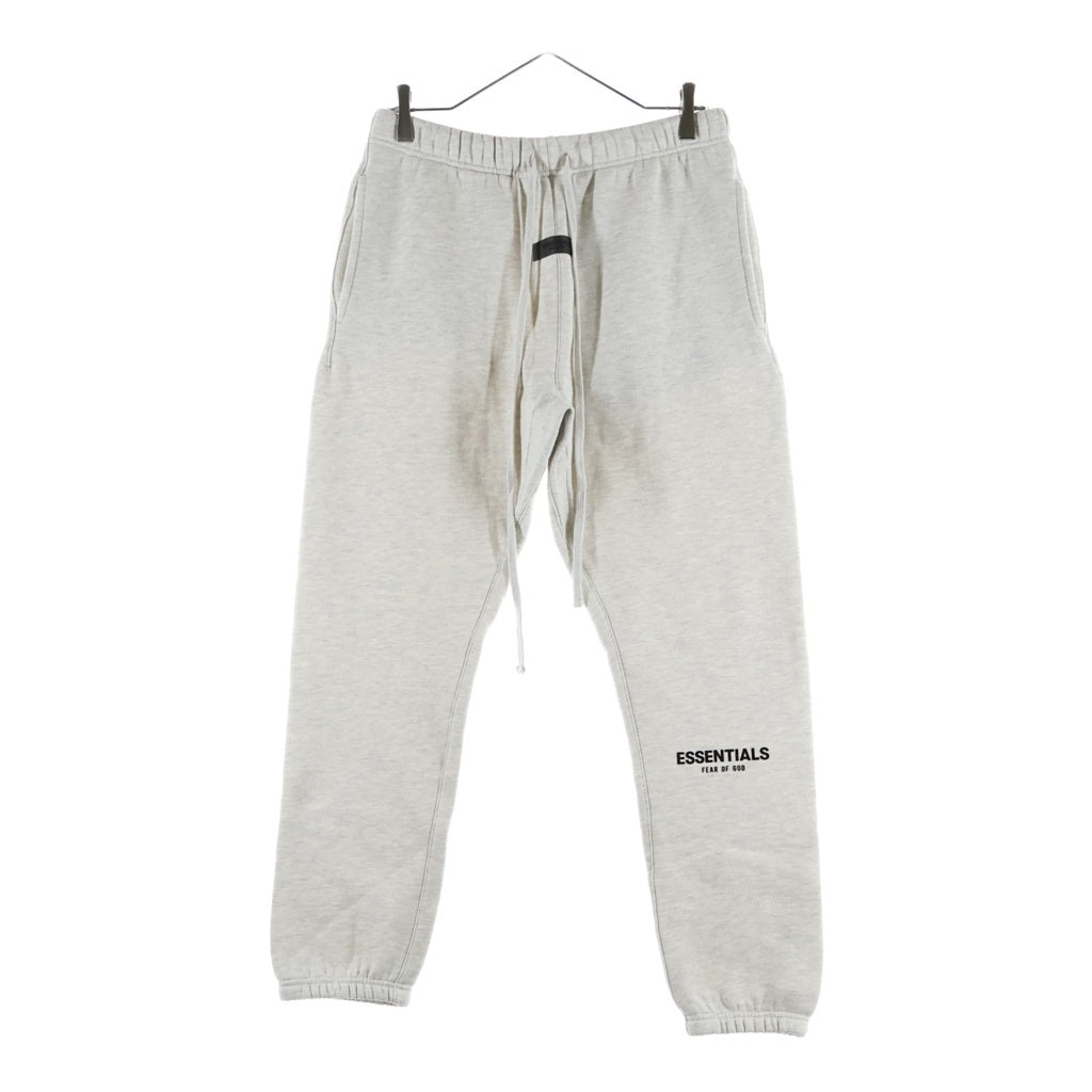 FEAR OF GOD ESSENTIALS(フィアオブゴッド エッセンシャルズ) ロゴワッペン リブスウェットパンツ ホワイト