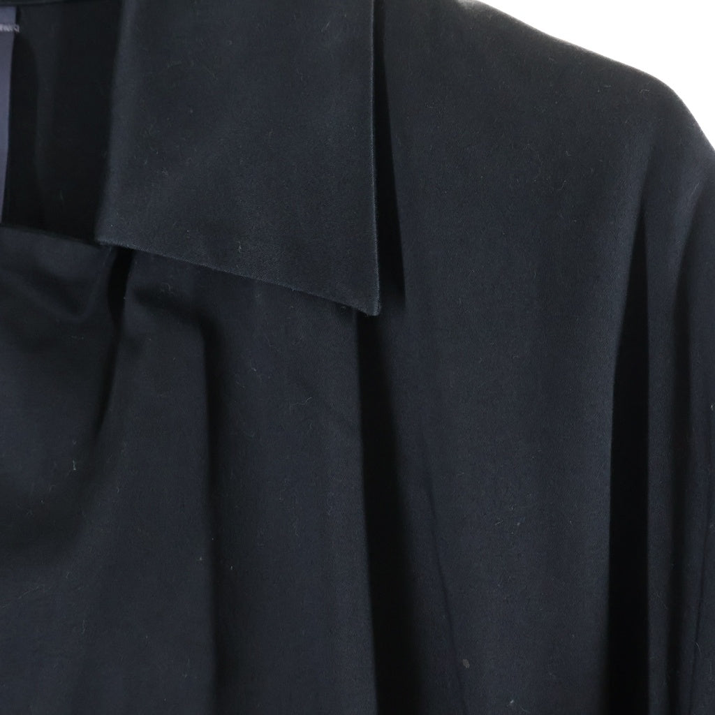 SHINYA KOZUKA(シンヤコズカ) 19AW Trenchis ジップアップトレンチコート ロングコート ブラック 1902SK09