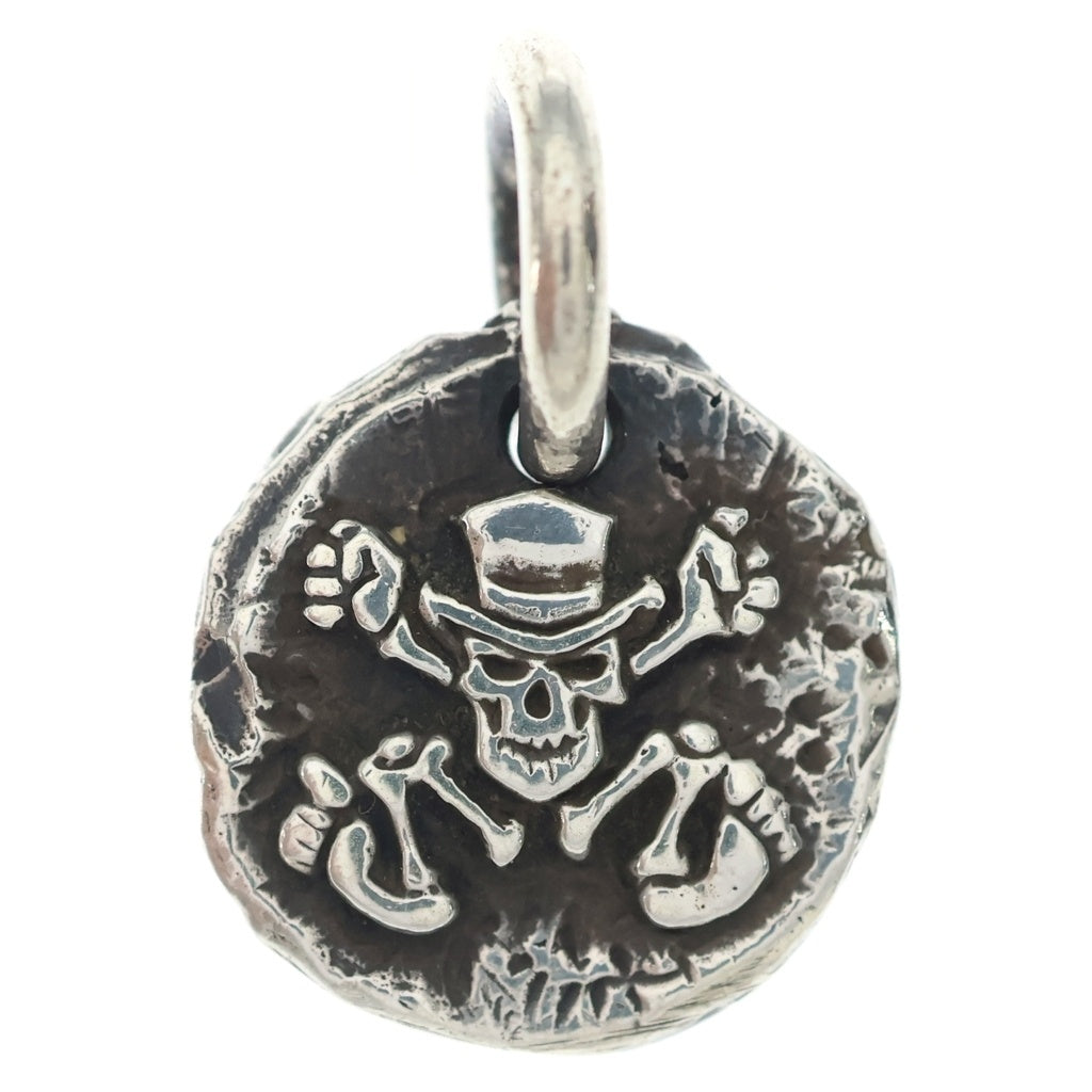 CRAZY PIG(クレイジーピッグ) GOMEZ COIN PENDANT ゴメスコインペンダントトップ シルバー