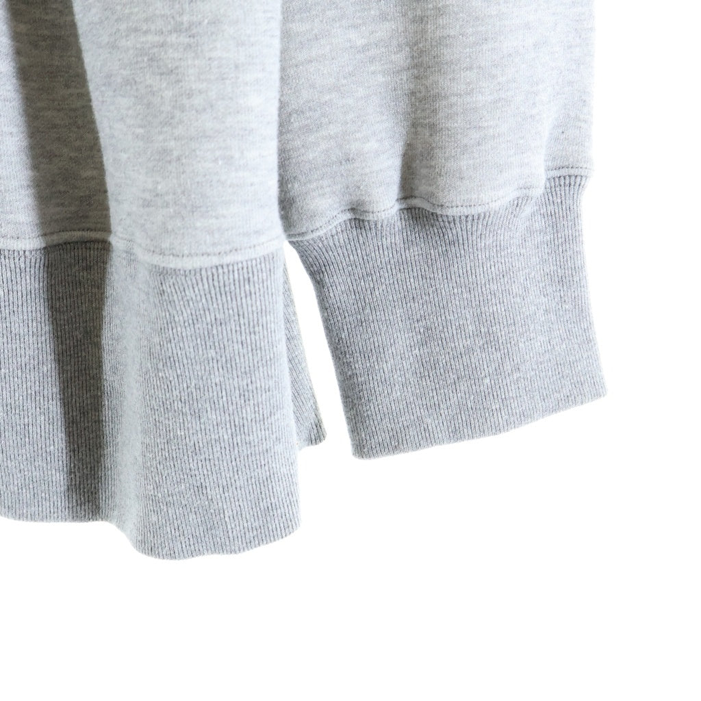 Sacai(サカイ) 22AW Sweat ZipUp Blouson スウェット ジップアップブルゾン ジップアップパーカー グレー 22-06248 レディース