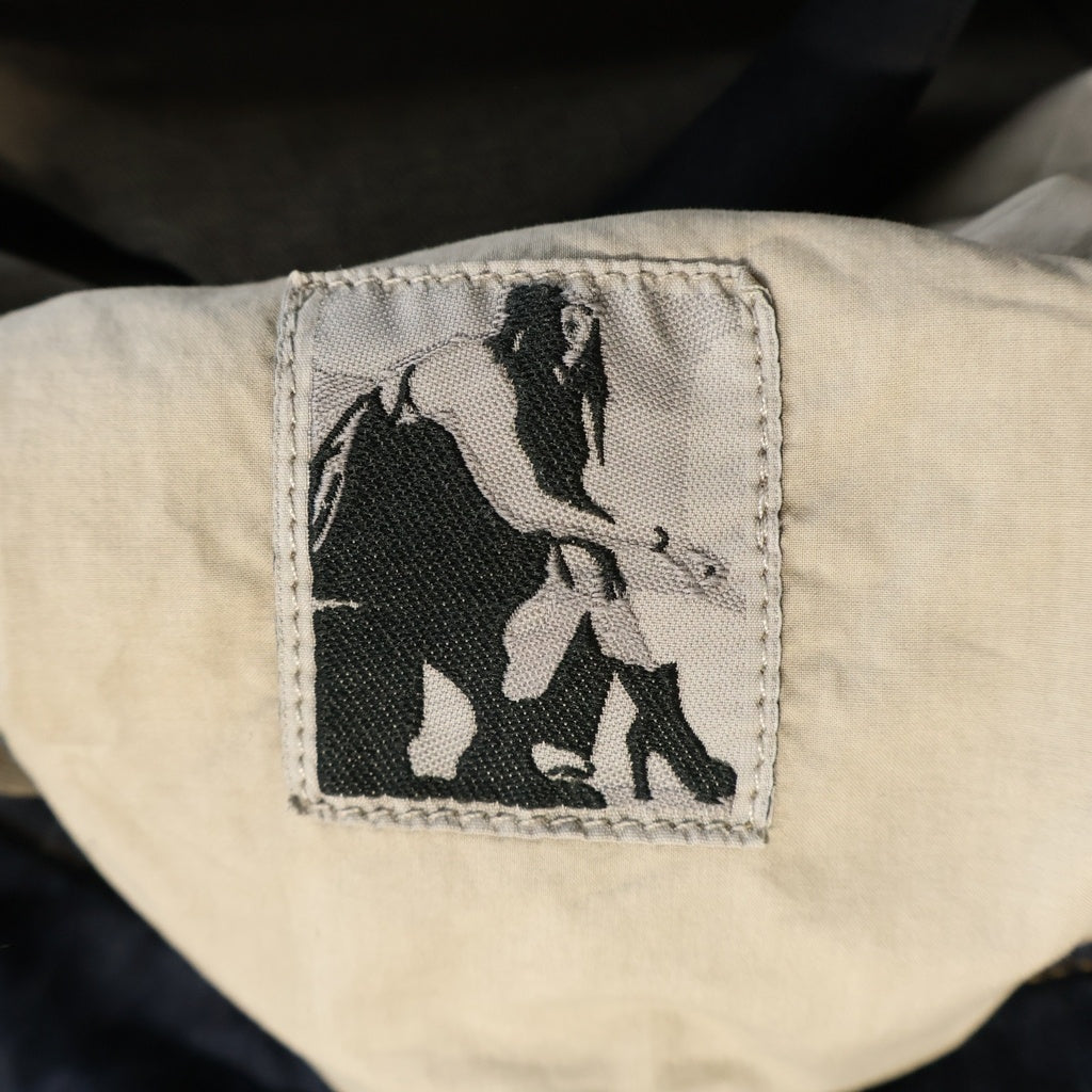 Rick Owens DRKSHDW(リックオウエンス ダークシャドウ) 23SS クロップドデニムジャケット トラッカージャケット ブルー/グレー DU01C6759-SDMPDE