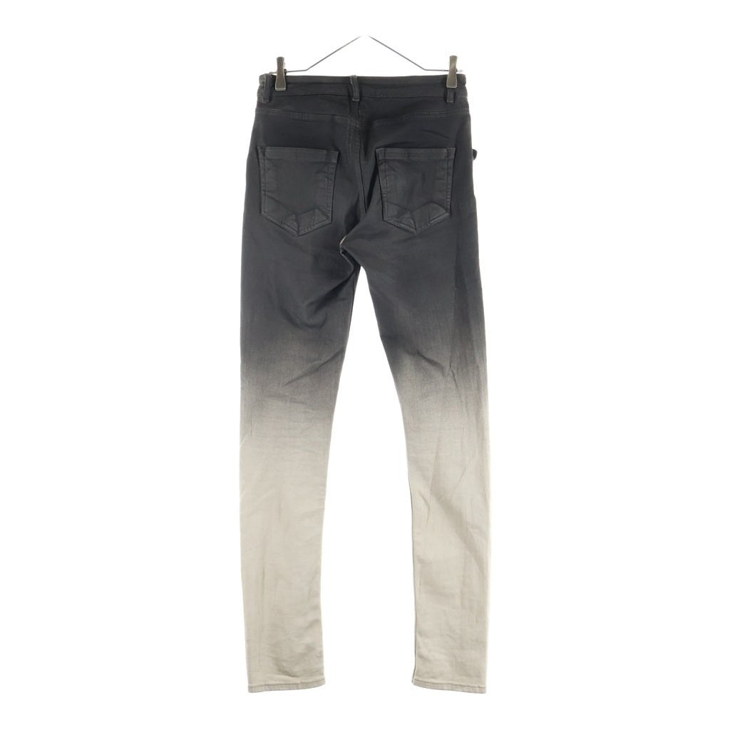 Rick Owens DRKSHDW(リックオウエンス ダークシャドウ) 23AW TYRONE CUT タイロンカット スキニーデニムパンツ グレー/ベージュ DU02C5364-SBEDE