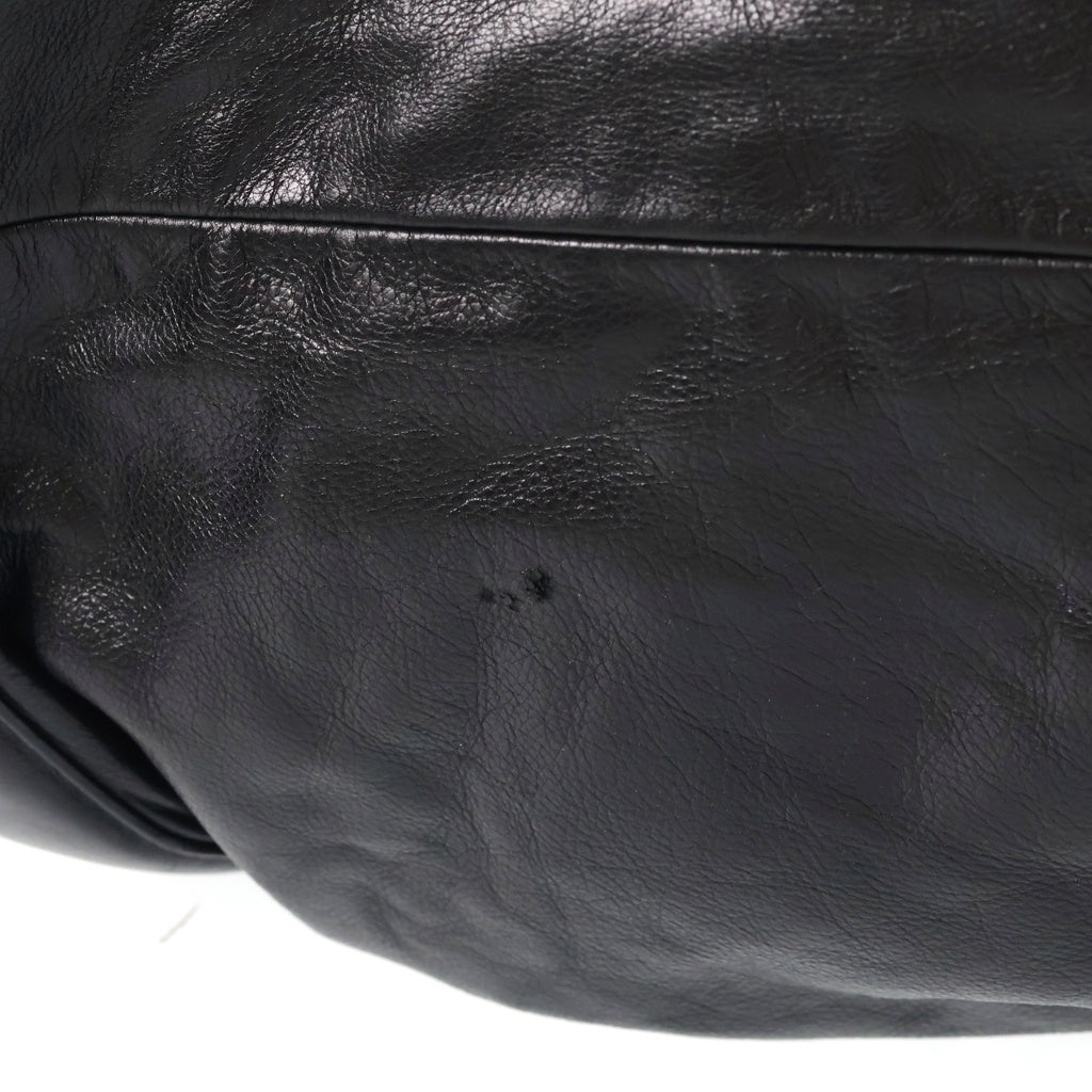 GUCCI(グッチ) PLASTIC CHAIN SHOULDER BAG レザーショルダーバック ハンドバッグ ブラック 228559 レディース