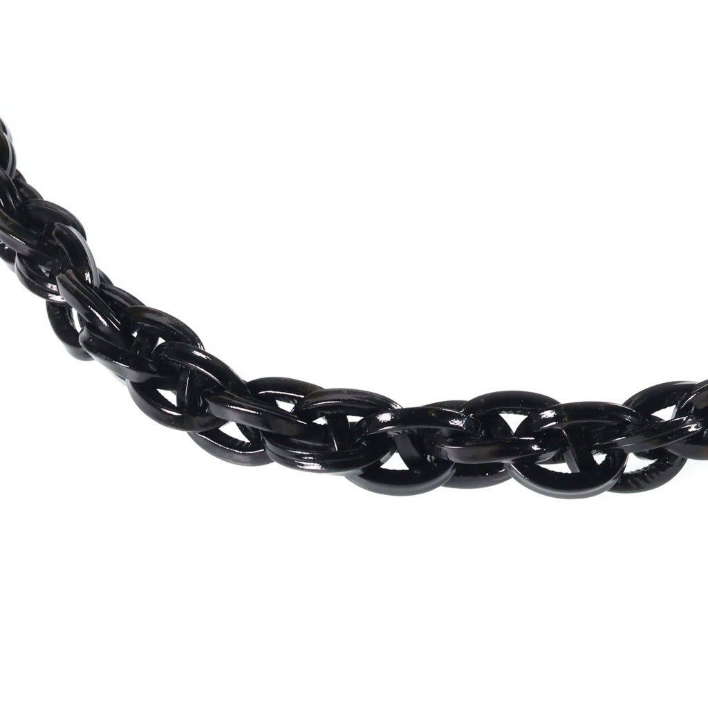 GUCCI(グッチ) PLASTIC CHAIN SHOULDER BAG レザーショルダーバック ハンドバッグ ブラック 228559 レディース