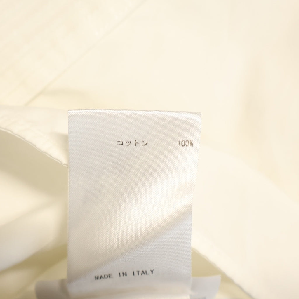 JIL SANDER(ジルサンダー) ストライプデザイン クロップド長袖シャツ ホワイト JSXT600305WT 24550012 レディース