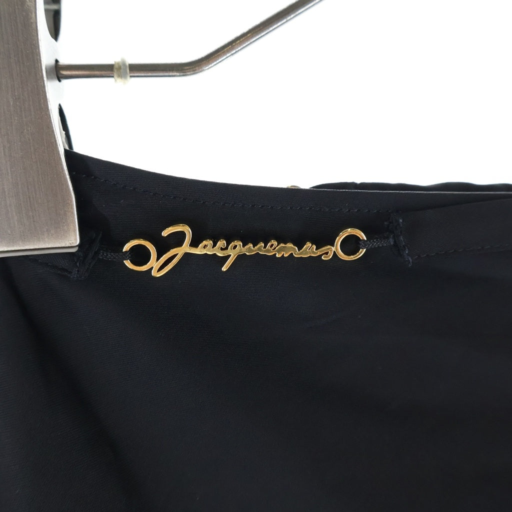 JACQUEMUS(ジャックムス) Rayon ロングスカート ブラック レーヨン