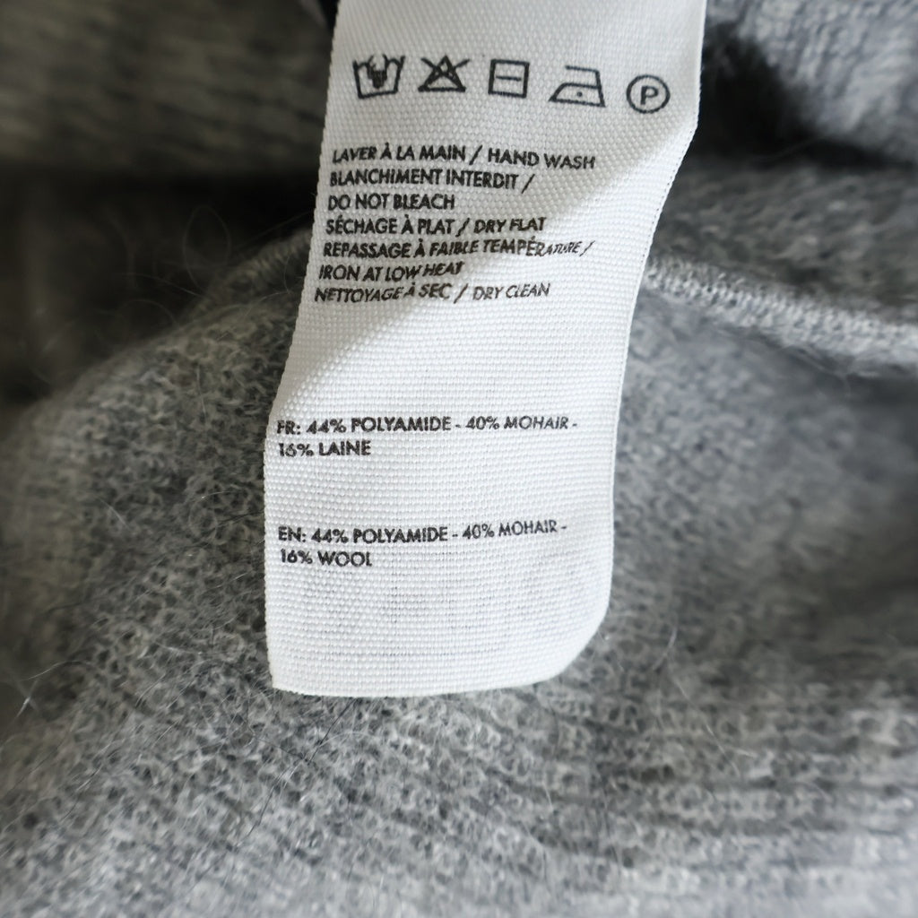 JACQUEMUS(ジャックムス) クロップド ウールニットカーディガン グレー レディース