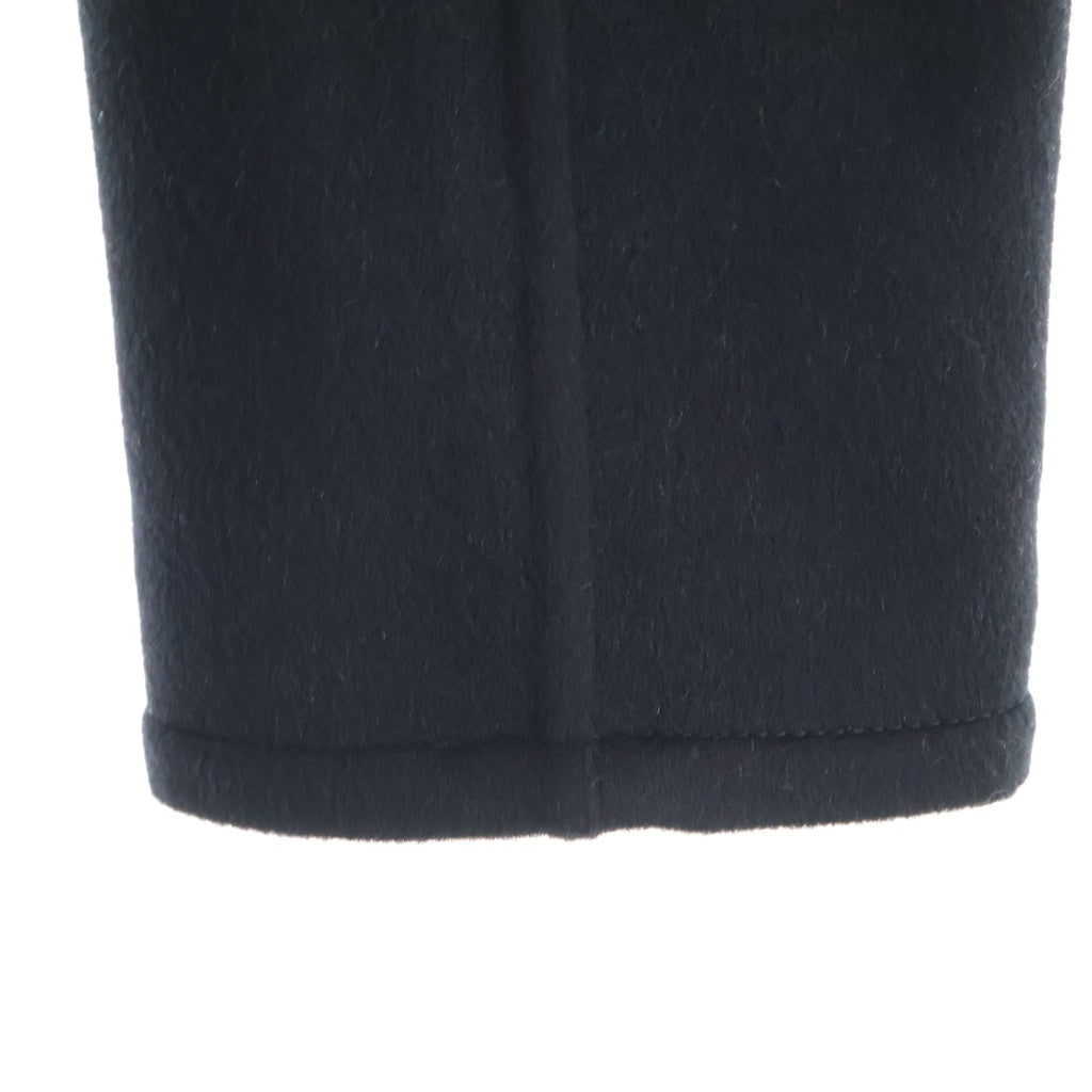 LOUIS VUITTON(ルイヴィトン) 22SS 裏地モノグラム総柄 ウールコート ブラック レディース RW221WW QWE FMCO06