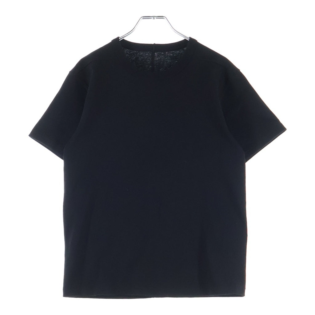 DRKSHDW(ダークシャドウ) 26SS TEMPLE OSTERBERG SS T テンプル期 クルーネックコットン半袖カットソーTシャツ ブラック DL01F1294-JEBJP