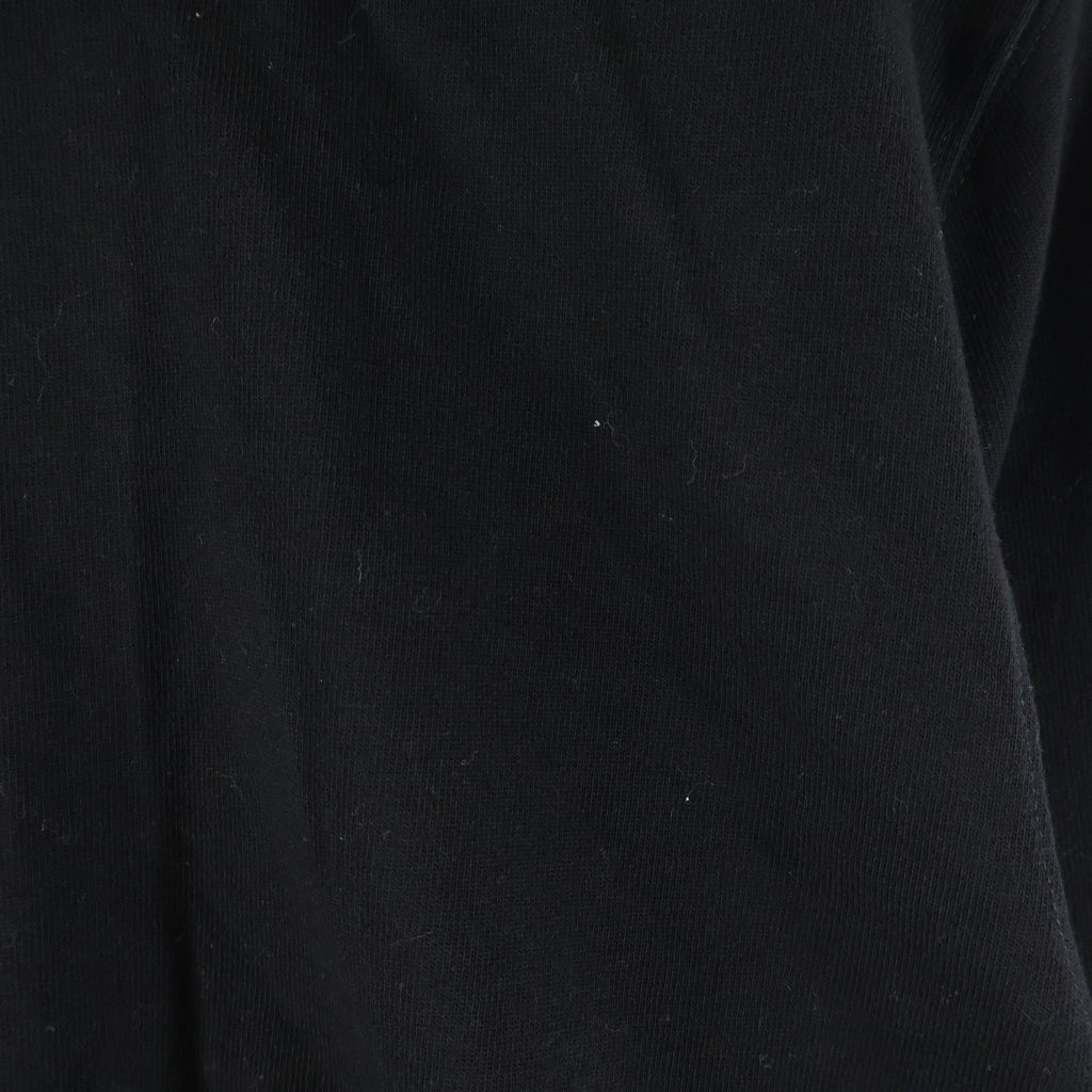 Rick Owens(リックオウエンス) 24SS LIDO CROPPED CREWNECK SWEAT リド期 クロップドクルーネック長袖スウェットシャツ ブラック RU01D3289-BA