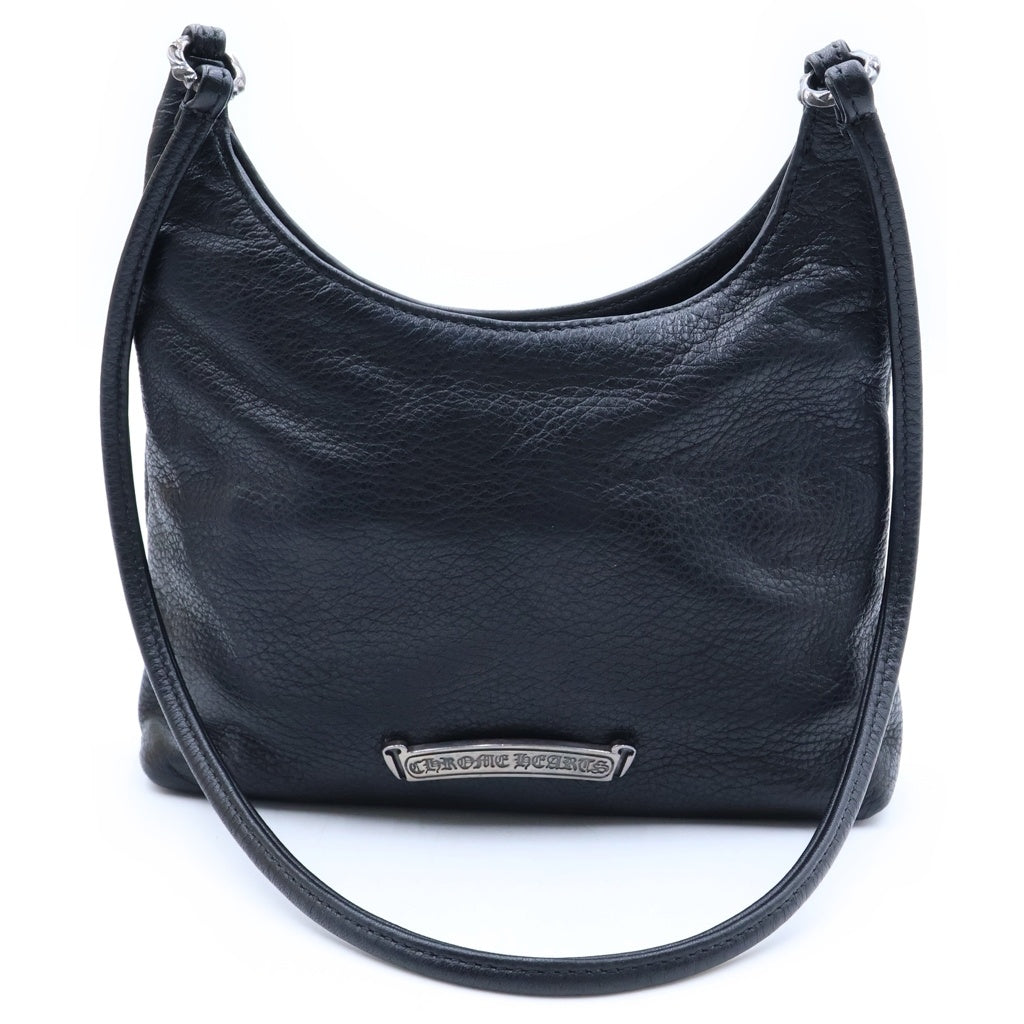 CHROME HEARTS(クロムハーツ) VIV ヴィヴ ダガー装飾 レザーハンドバッグ ブラック レディース