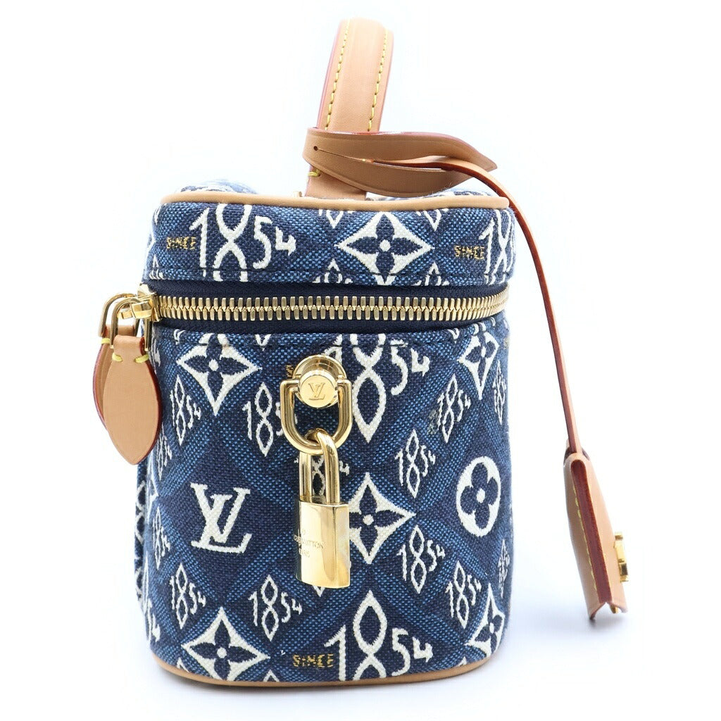 LOUIS VUITTON(ルイヴィトン) ルイヴィトン バニティバック モノグラム ブルー M57403