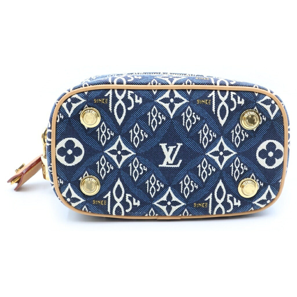 LOUIS VUITTON(ルイヴィトン) ルイヴィトン バニティバック モノグラム ブルー M57403