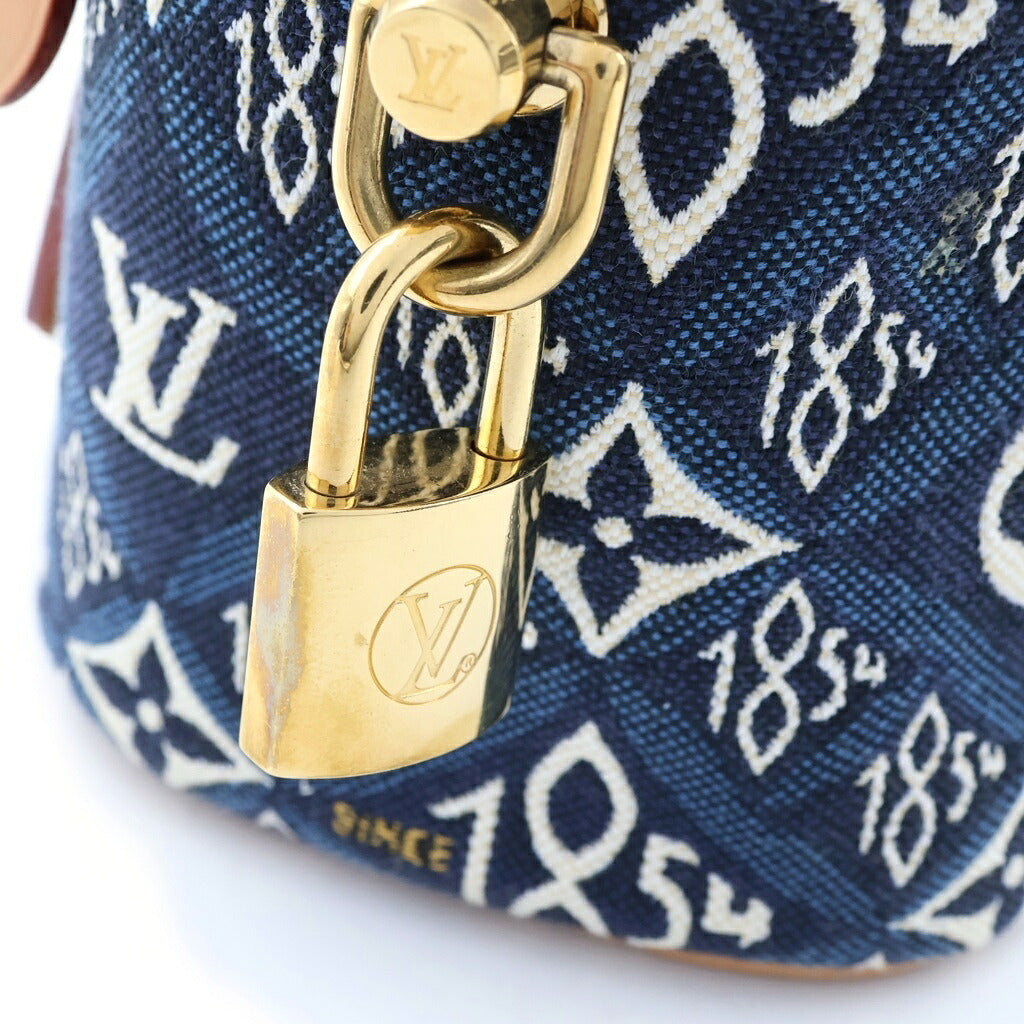 LOUIS VUITTON(ルイヴィトン) ルイヴィトン バニティバック モノグラム ブルー M57403