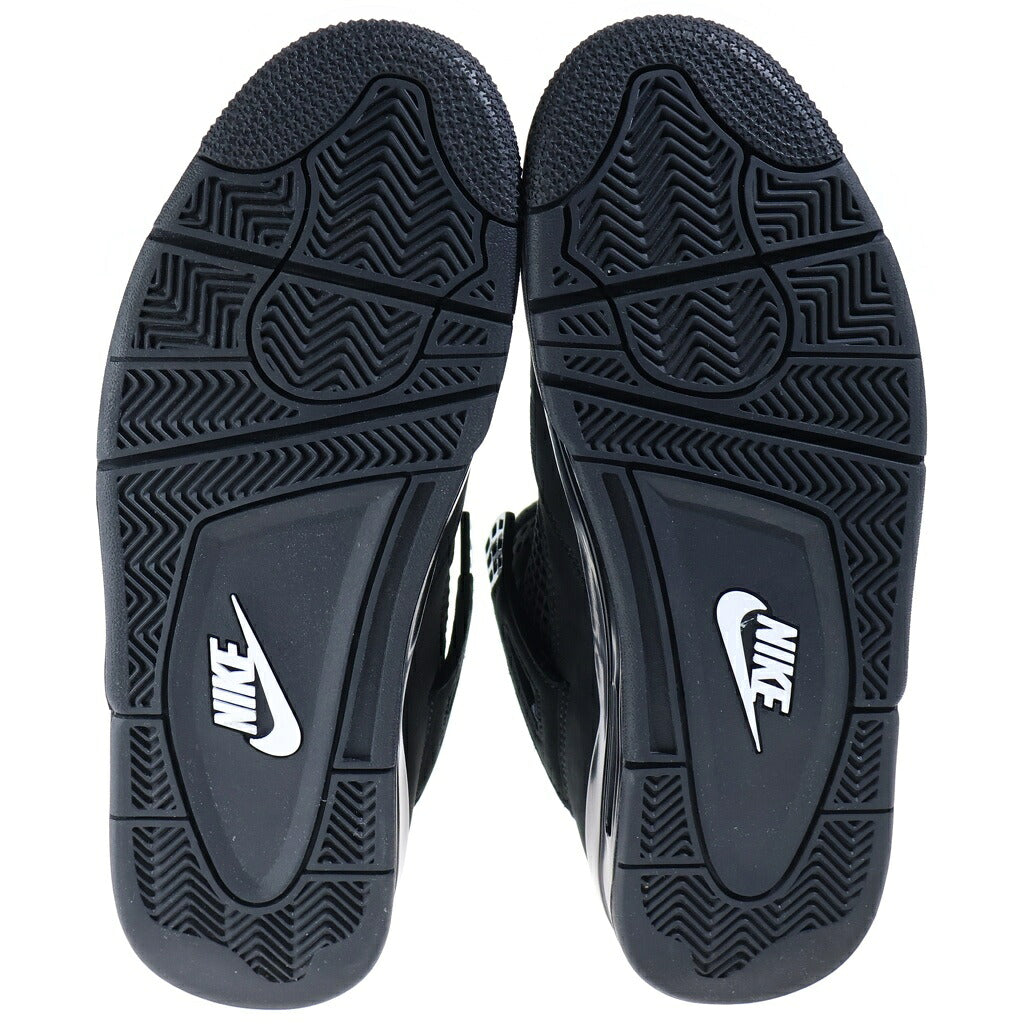 NIKE(ナイキ) AIR JORDAN 4 RETRO HIGH OG BLACK CAT エアジョーダン4 レトロ ブラックキャット レザーハイカットスニーカー ブラック US9/27cm FV5029-010