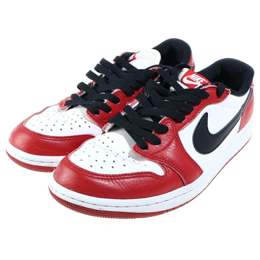 NIKE(ナイキ) AIR JORDAN 1 RETRO LOW OG CHICAGO エアジョーダン1 シカゴ ローカットスニーカー レッド US8/26cm HQ6998-600