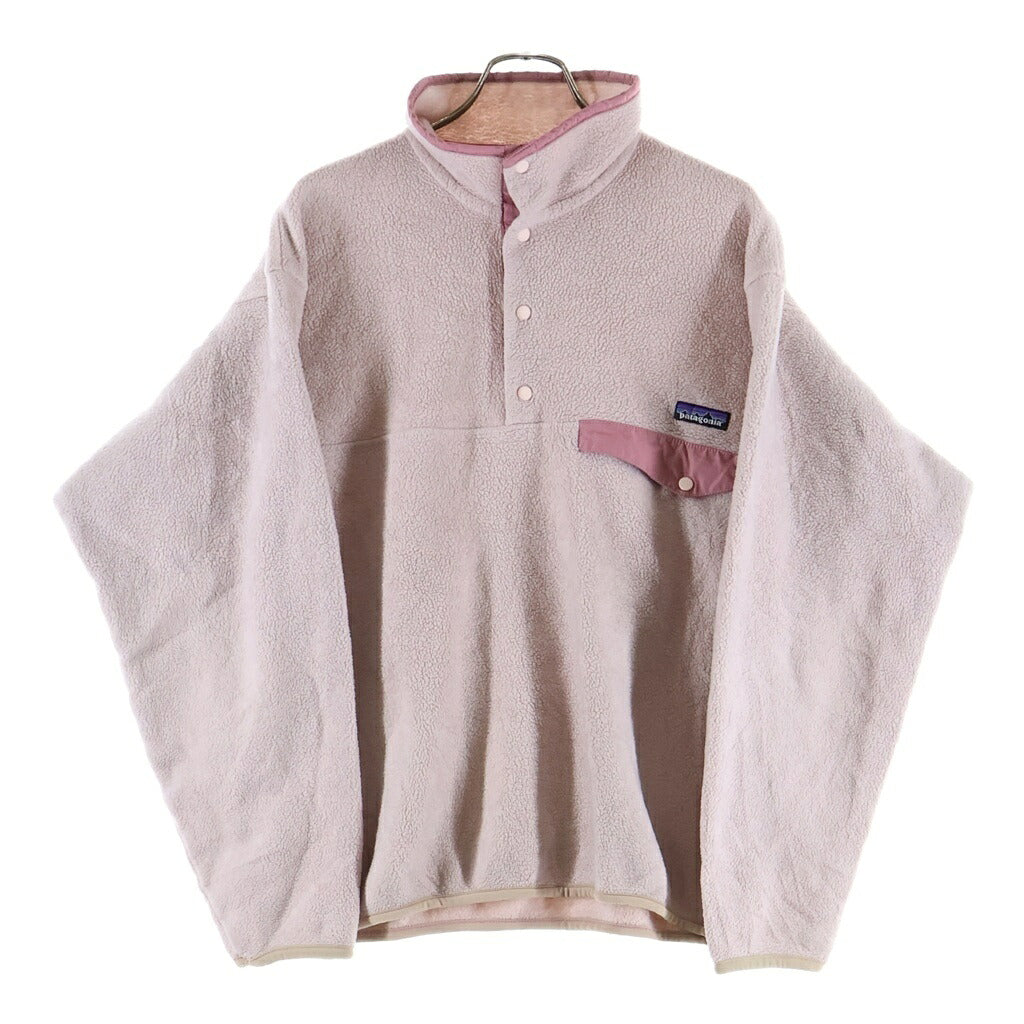 PATAGONIA(パタゴニア) 05AW SYNCHILLA SNAP-T シンチラ スナップハーフボタンフリースシャツ ピンク 25450F5