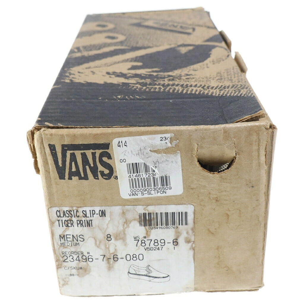 VANS(ヴァンズ) 90S USA製 スリッポン ローカットスニーカー カモフラ