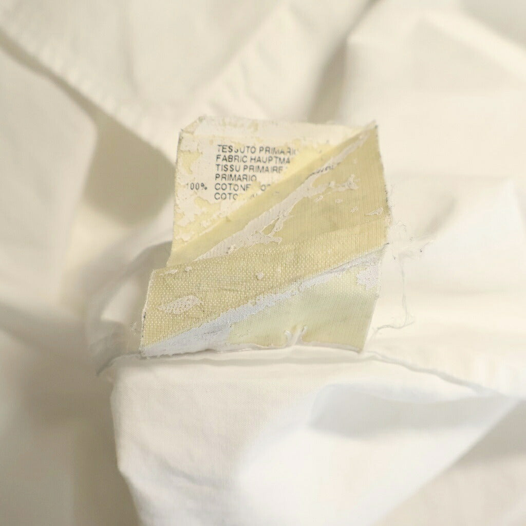 Maison Margiela(メゾンマルジェラ) ボタンアップ 襟付き長袖シャツ ホワイト S30DL0226