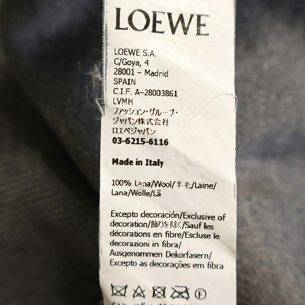 LOEWE(ロエベ) フロントハートロゴ刺繍 ウールニットセーター グレー H526Y14KCJ