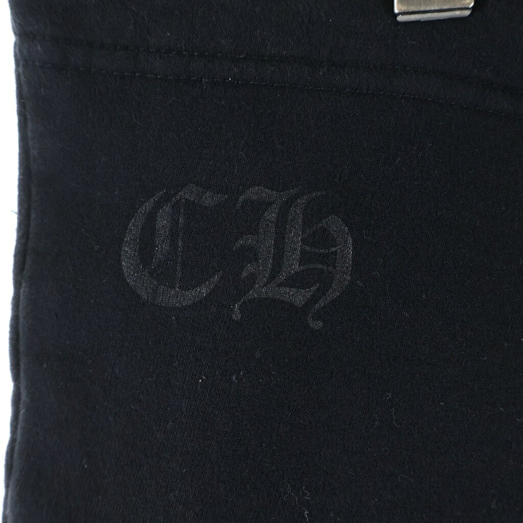 CHROME HEARTS(クロムハーツ) SWEAT PANTS ホースシュープリント スウェットパンツ ブラック