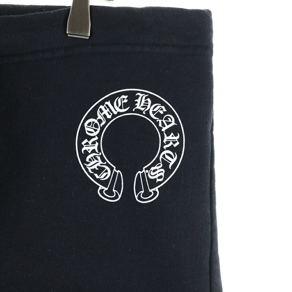 CHROME HEARTS(クロムハーツ) SWEAT PANTS ホースシュープリント スウェットパンツ ブラック