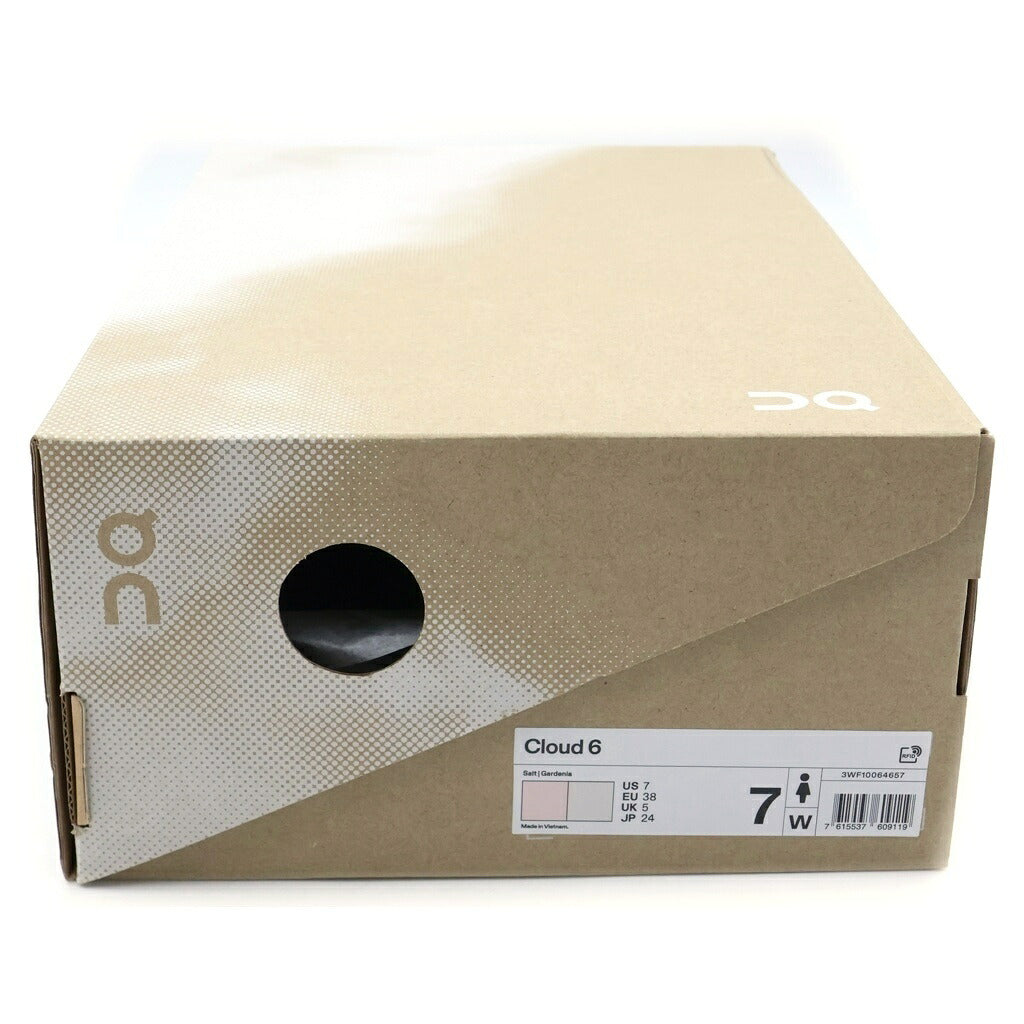 On(オン) CLOUD 6 クラウド6 メッシュローカットスニーカー USW7/24cm ピンク レディース 3WF10064657