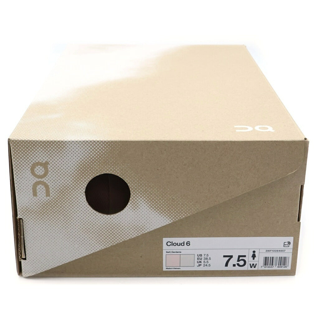 On(オン) CLOUD 6 クラウド6 メッシュローカットスニーカー USW7/24cm ピンク レディース 3WF10064657