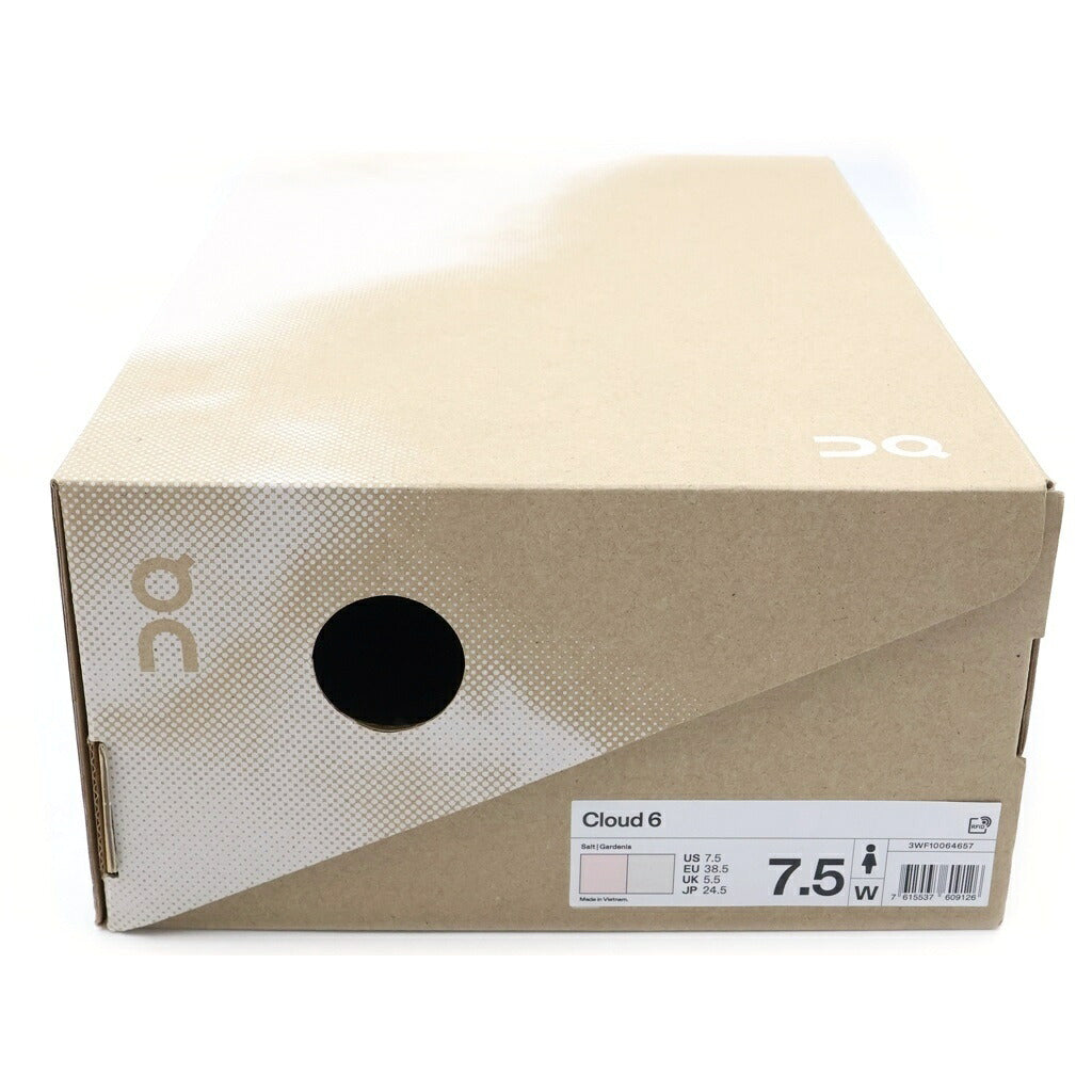 On(オン) CLOUD 6 クラウド6 メッシュローカットスニーカー USW7.5/24.5cm ピンク レディース 3WF10064657