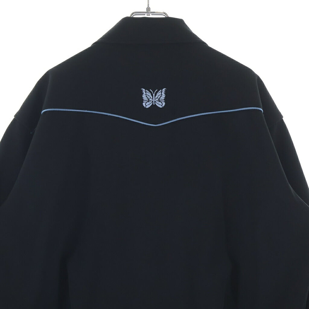 Needles(ニードルス) Piping Cowboy Jacket パイピング カウボーイ ジャケット ブラック/ブルー MR201